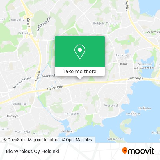 Blc Wireless Oy map