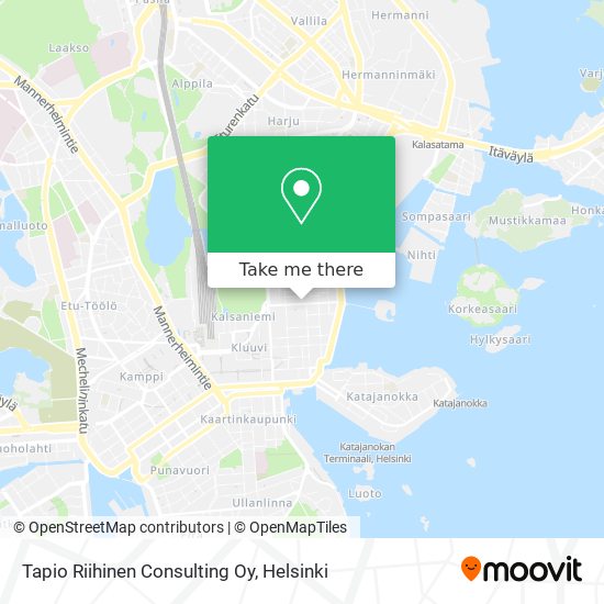 Tapio Riihinen Consulting Oy map