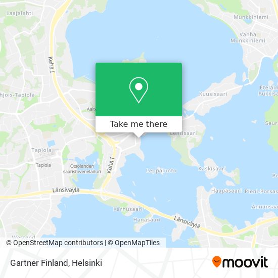 Gartner Finland map