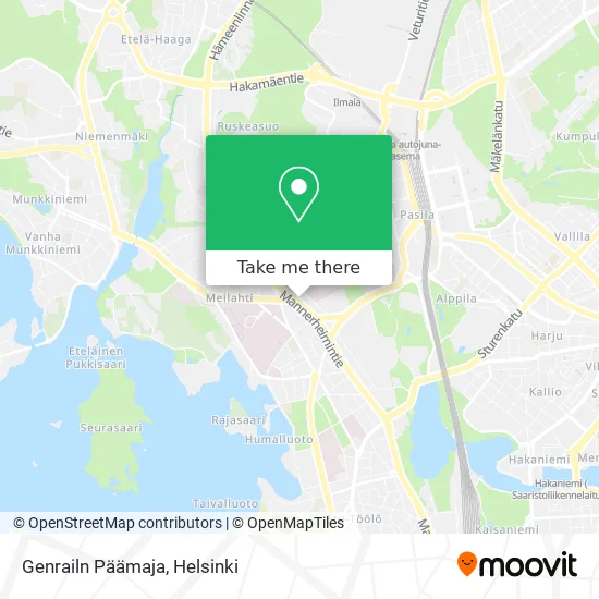 Genrailn Päämaja map
