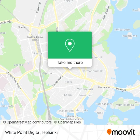 White Point Digital map