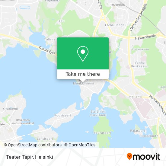 Teater Tapir map