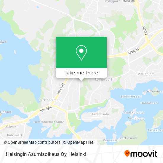 Helsingin Asumisoikeus Oy map