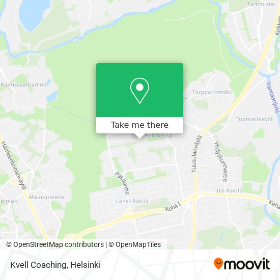 Kvell Coaching map