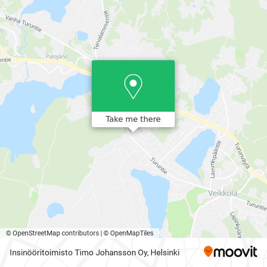 Insinööritoimisto Timo Johansson Oy map