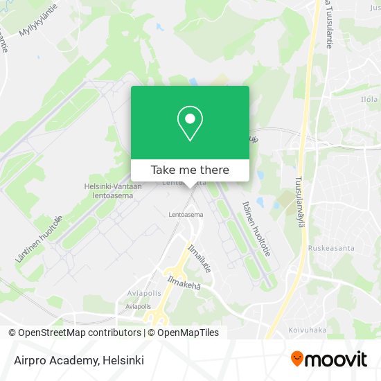 Airpro Academy map