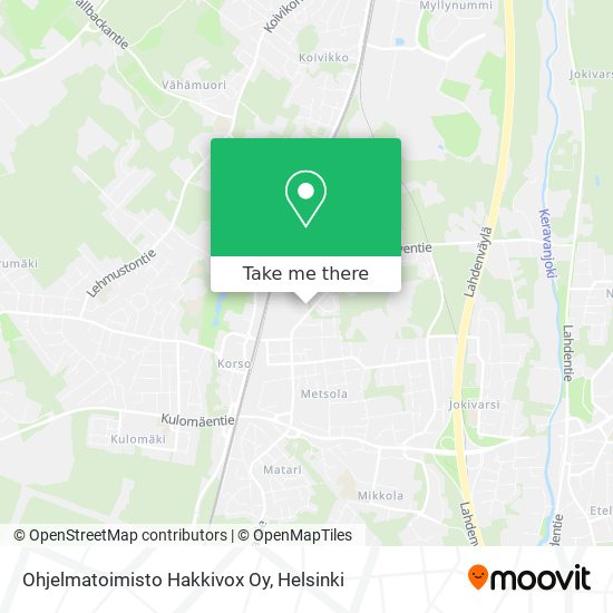 Ohjelmatoimisto Hakkivox Oy map