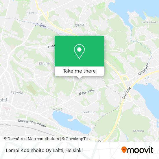Lempi Kodinhoito Oy Lahti map