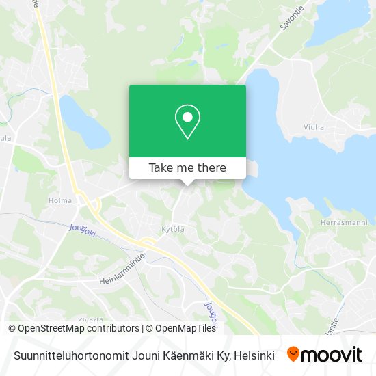 Suunnitteluhortonomit Jouni Käenmäki Ky map