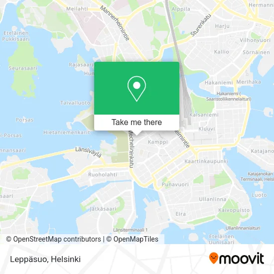 Leppäsuo map