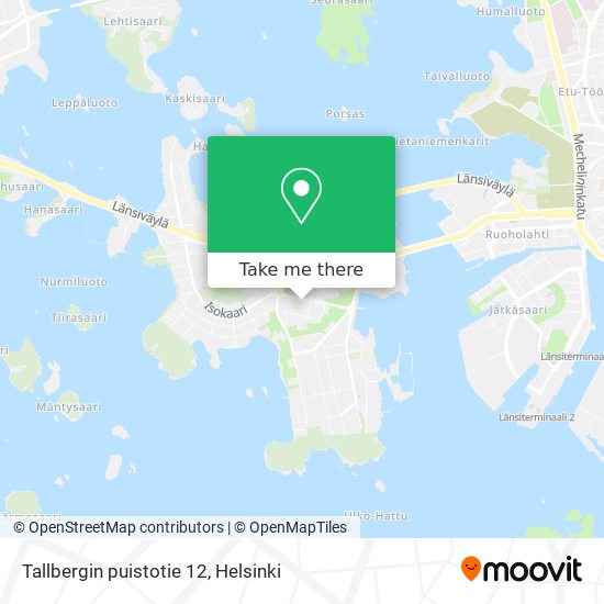 Tallbergin puistotie 12 map