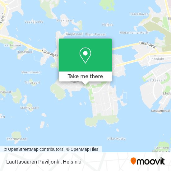 Lauttasaaren Paviljonki map