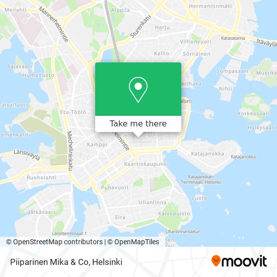 Piiparinen Mika & Co map