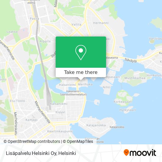Lisäpalvelu Helsinki Oy map
