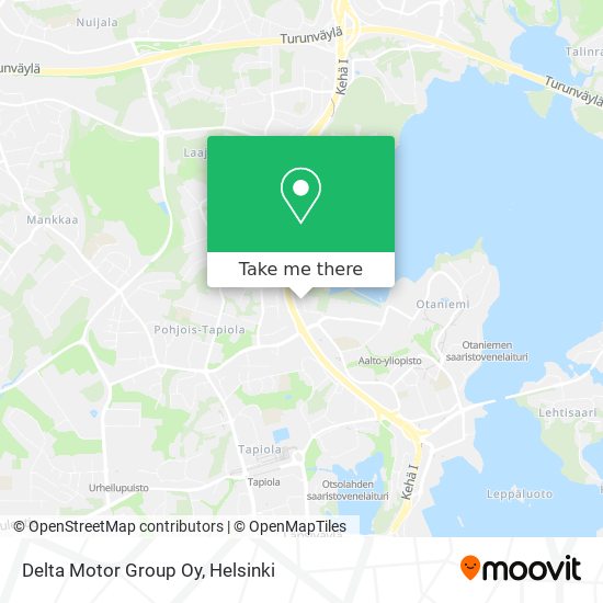 Delta Motor Group Oy map