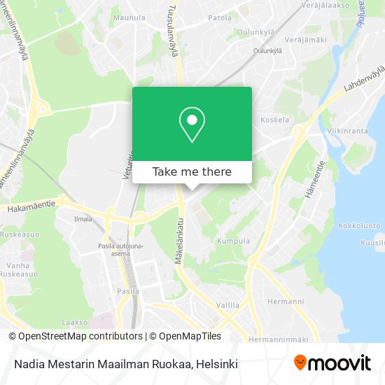 Nadia Mestarin Maailman Ruokaa map