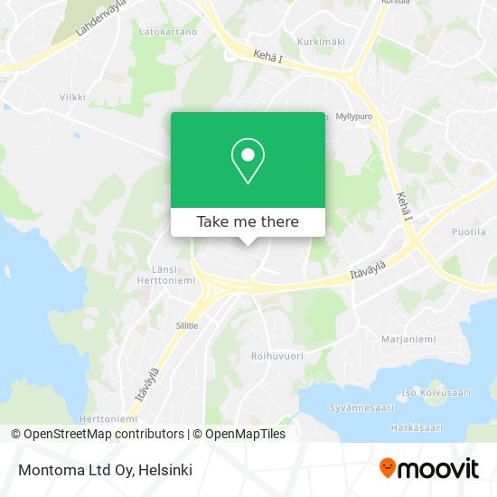 Montoma Ltd Oy map