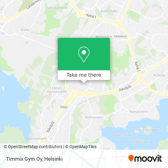 Timmix Gym Oy map