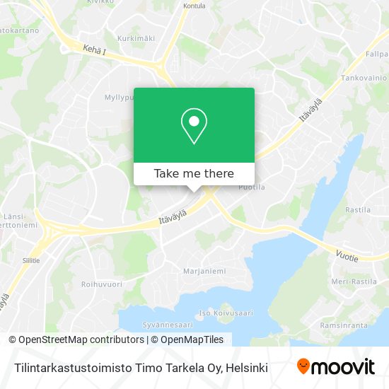 Tilintarkastustoimisto Timo Tarkela Oy map