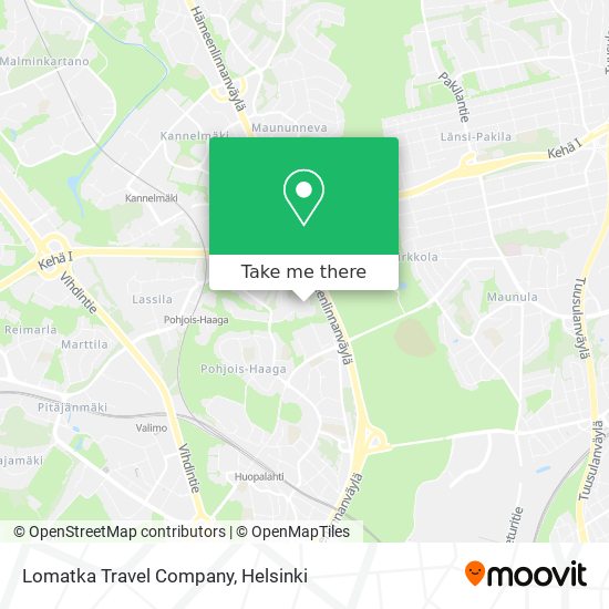 Lomatka Travel Company map
