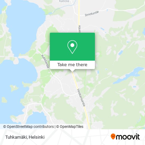 Tuhkamäki map