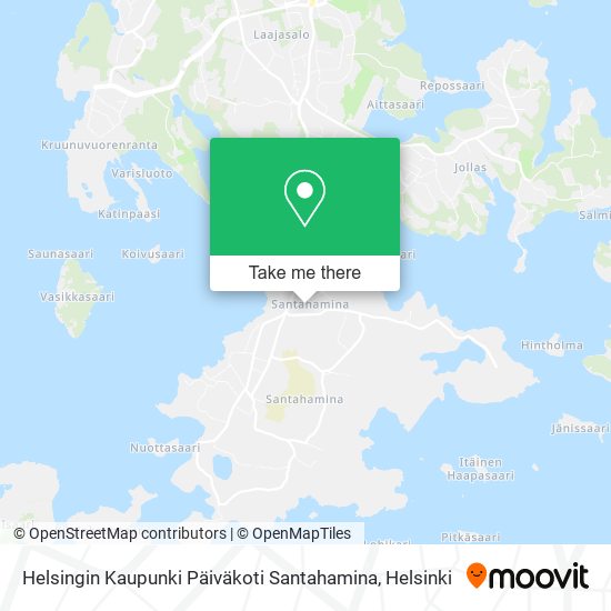 Helsingin Kaupunki Päiväkoti Santahamina map