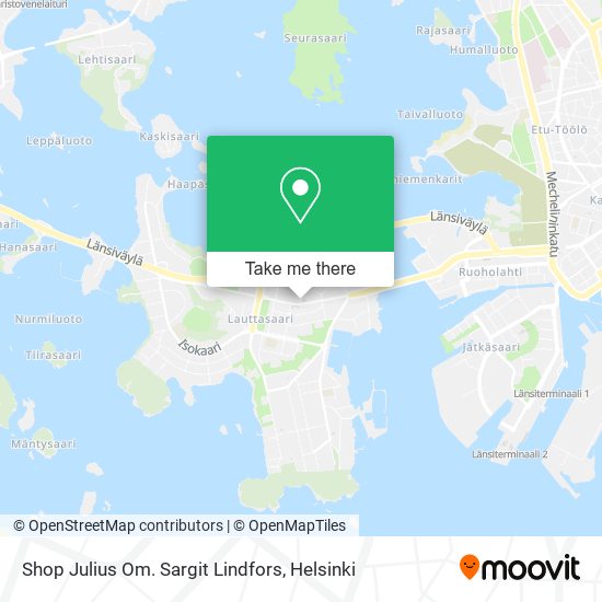 Shop Julius Om. Sargit Lindfors map