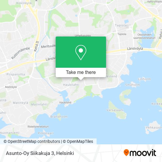 Asunto-Oy Siikakuja 3 map