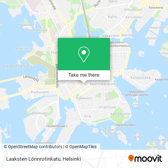 Laaksten Lönnrotinkatu map
