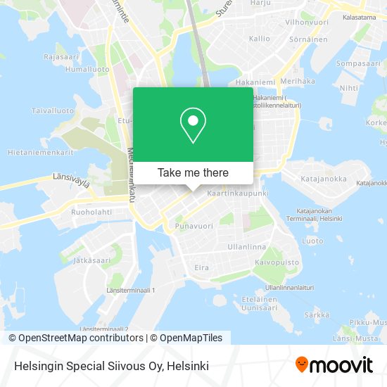 Helsingin Special Siivous Oy map