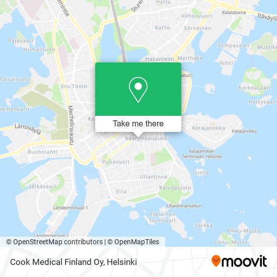 Cook Medical Finland Oy map