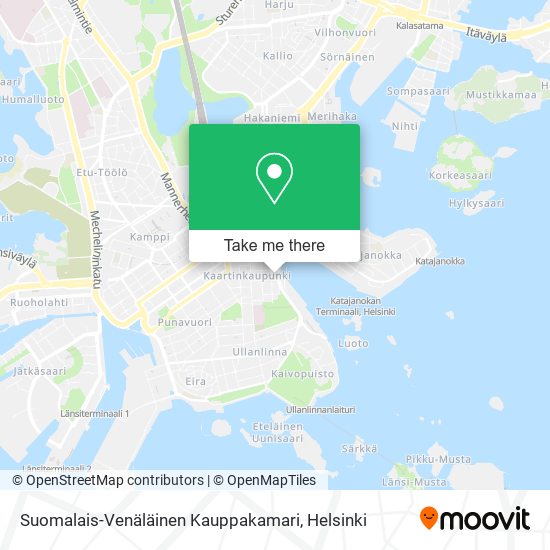 Suomalais-Venäläinen Kauppakamari map