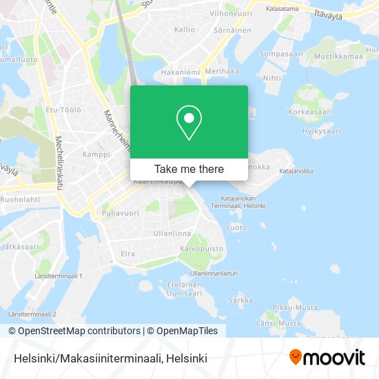 Helsinki/Makasiiniterminaali map