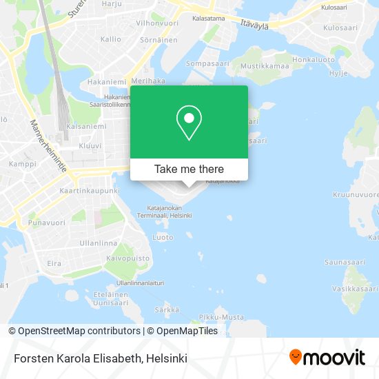 Forsten Karola Elisabeth map