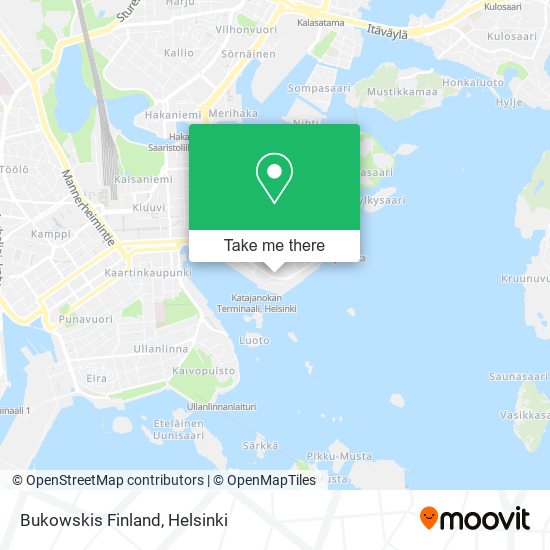 Bukowskis Finland map