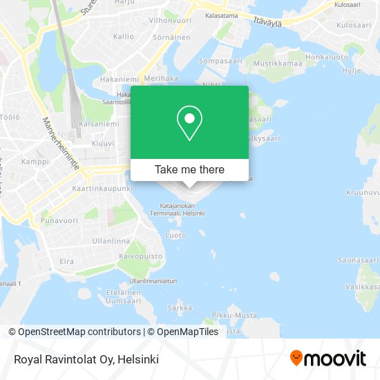 Royal Ravintolat Oy map