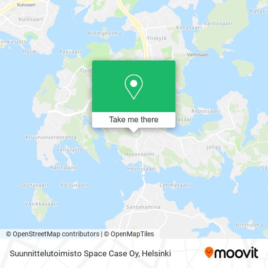 Suunnittelutoimisto Space Case Oy map