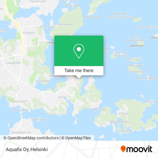 Aquafix Oy map