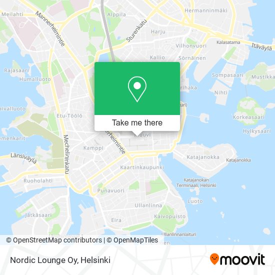 Nordic Lounge Oy map