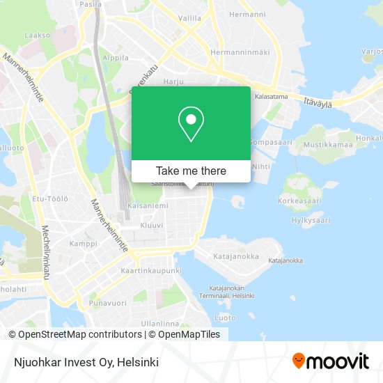 Njuohkar Invest Oy map