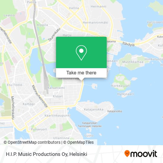 H.I.P. Music Productions Oy map