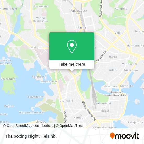 Thaiboxing Night map