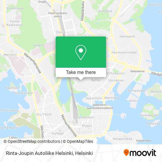Rinta-Joupin Autoliike Helsinki map