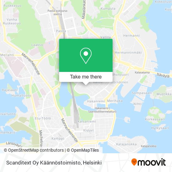 Scanditext Oy Käännöstoimisto map