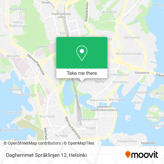 Daghemmet Språklinjen 12 map