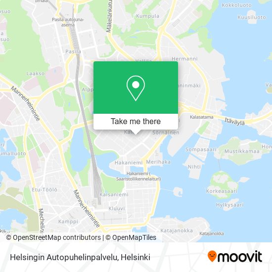 Helsingin Autopuhelinpalvelu map