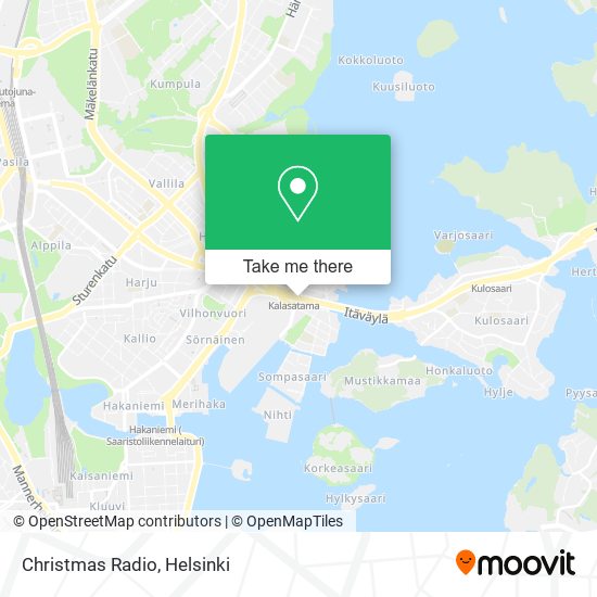 Christmas Radio map