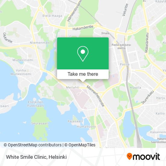White Smile Clinic map