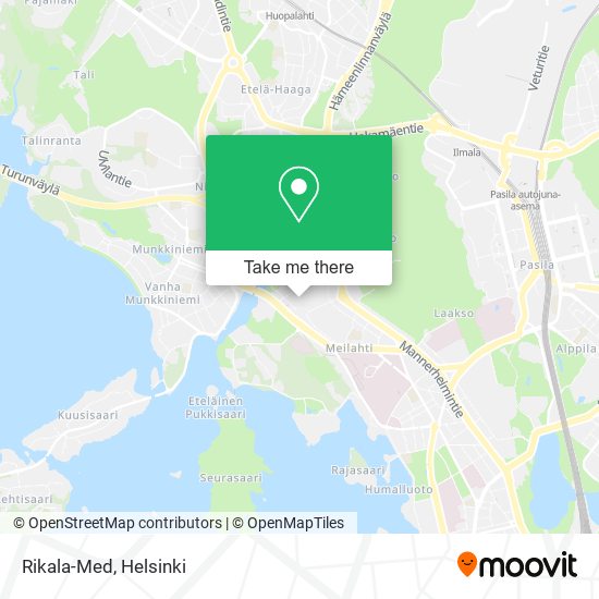 Rikala-Med map