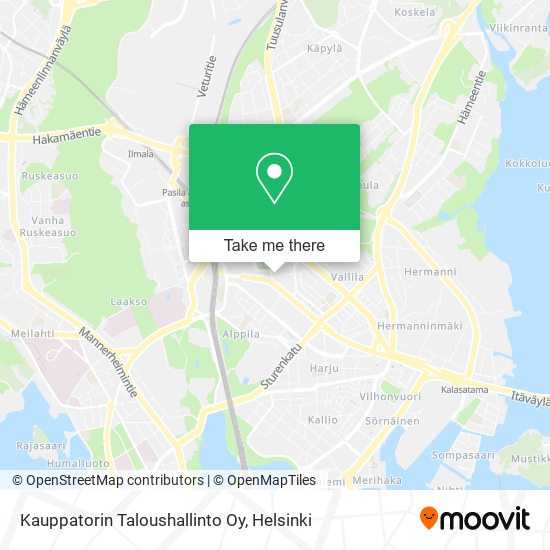 Kauppatorin Taloushallinto Oy map